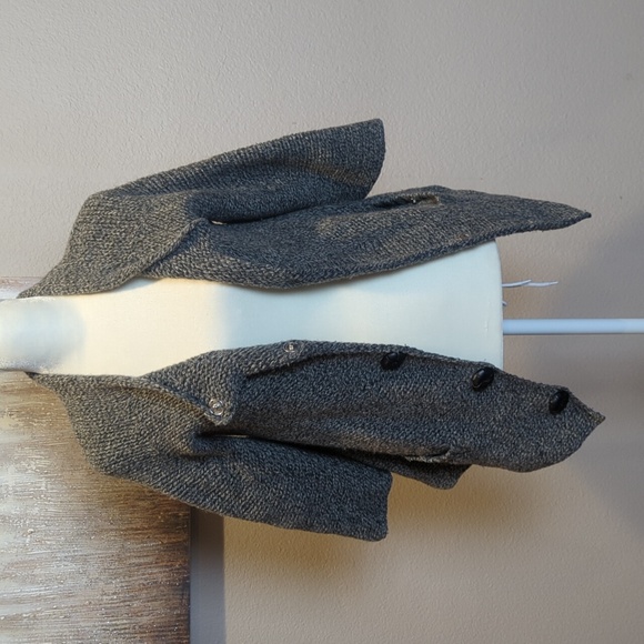 Anthropologie Manoush lambswool cardigan with large buttons - Picture 4 of 7